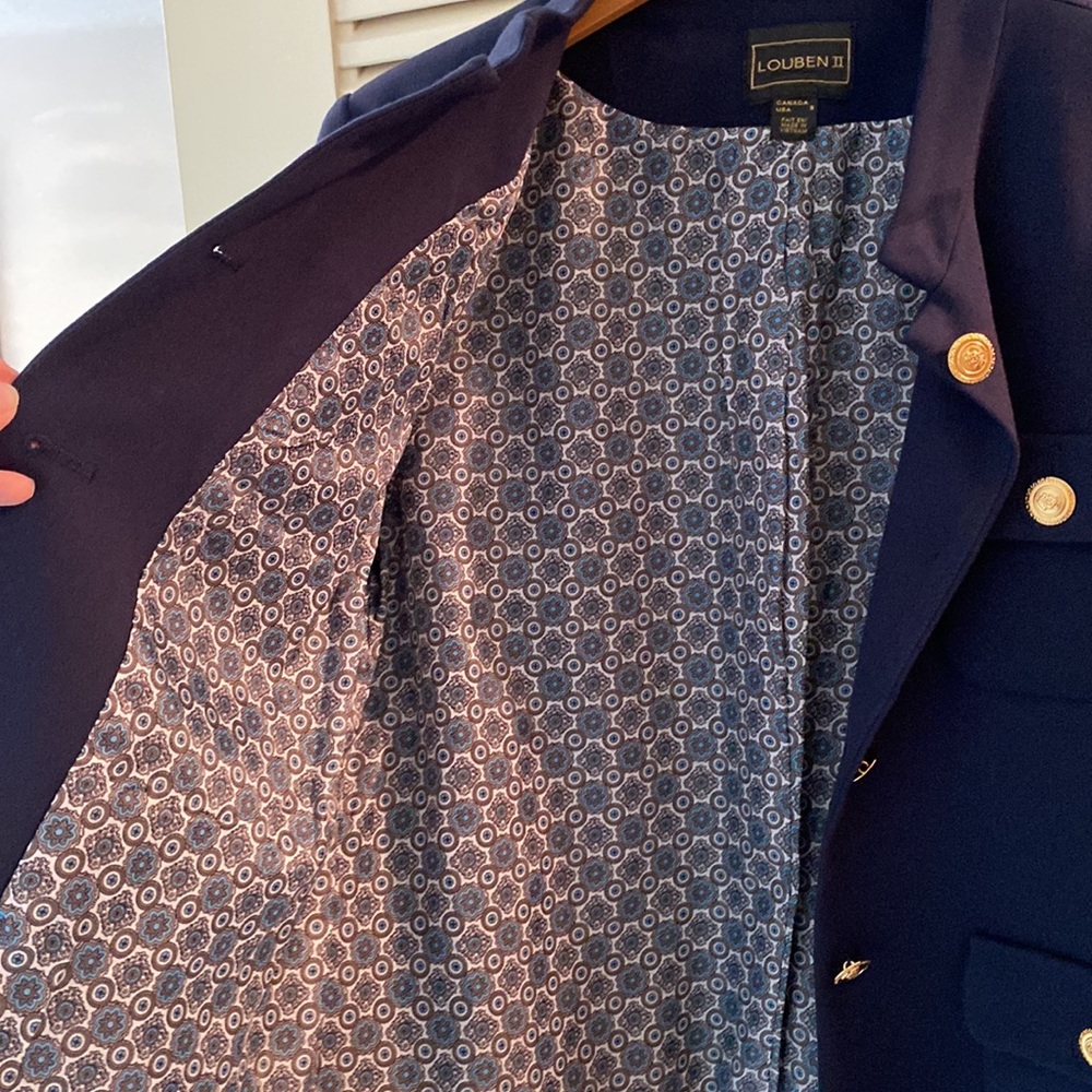 New Louben ll Navy Suit - Picture 3 of 8